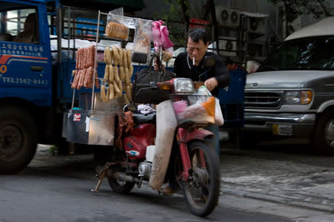 Hot dogs in Taiwan