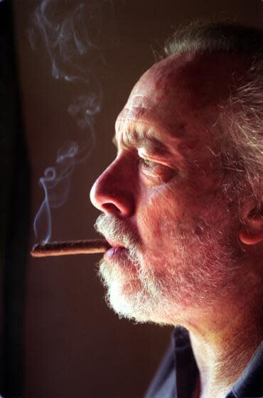 Robert Towne, Oscar winning screenwriter of "Chinatown," is directing " at his home in Pacific Palisades in 11998.