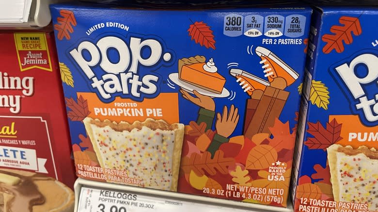 Frosted Pumpkin Pie Pop Tarts