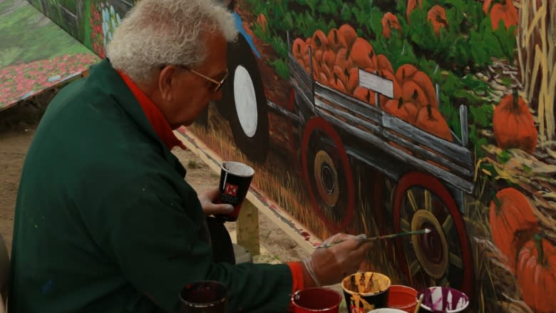 Ron Sajack adds another mural to his portfolio