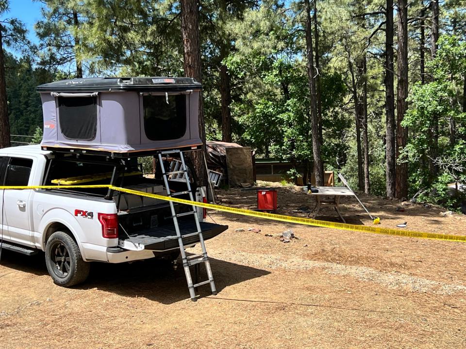 The campsite where the man was attacked did not have attractants like food or water access.