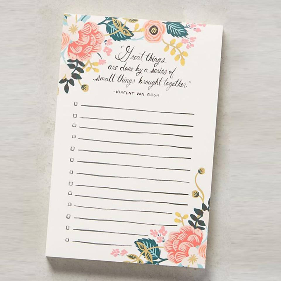 Rifle Paper Co. Great Things Notepad