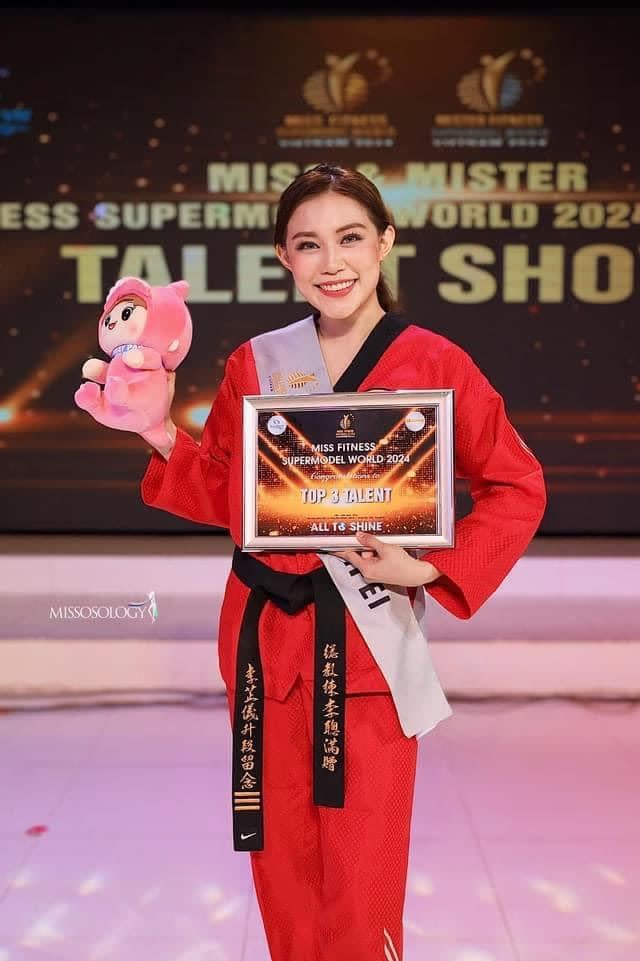 李芷儀獲「2024越南健康美超模比賽」才藝獎，為國爭光。 (圖／李芷儀提供)