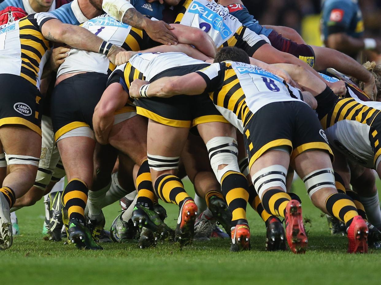 Four Wasps players and three staff members have returned positive Covid-19 test results (Getty Images)