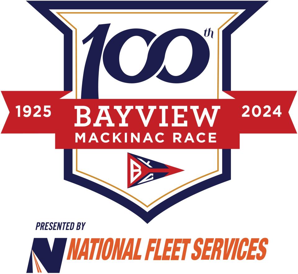 In connection to opening registration for the 100th Port Huron to Mackinac Island Sailboat Race in 2024, the Bayview Yacht Club unveiled a new logo for the occasion.