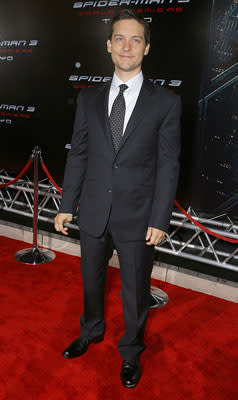 Tobey Maguire at the World Premiere in Tokyo of Columbia Pictures' Spider-Man 3