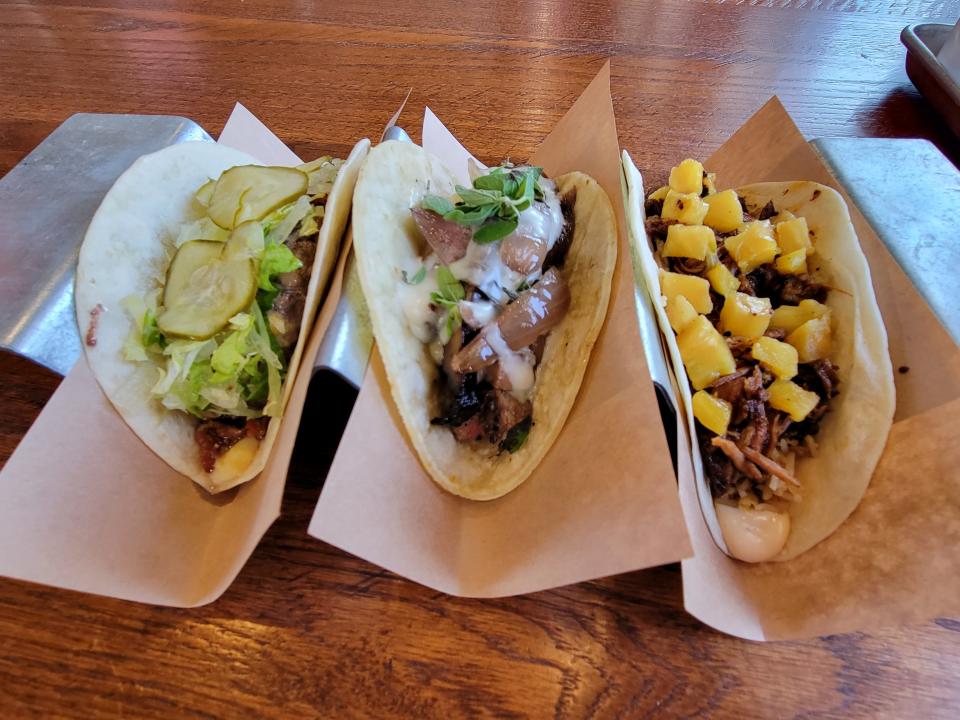 Velvet Taco's first round of Party on the Patio includes discounted Fan Fave Tacos and drink specials.