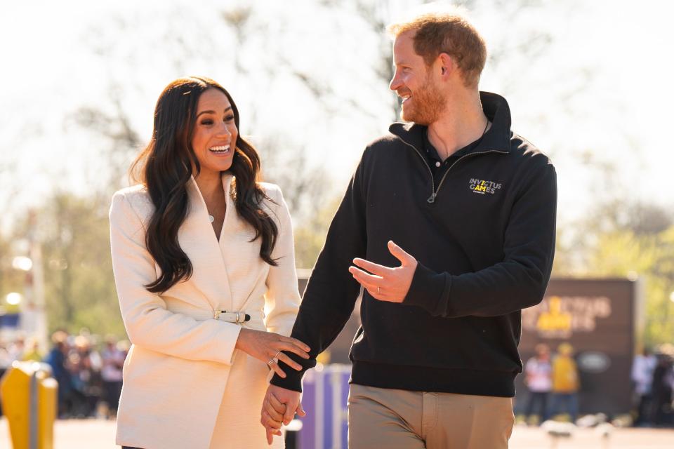 Harry and Meghan moved to California after stepping down as working royals in 2020. (PA)