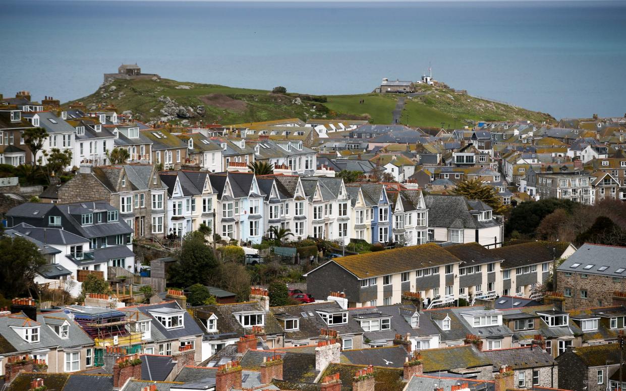 Properties in the popular seaside resort of St Ives