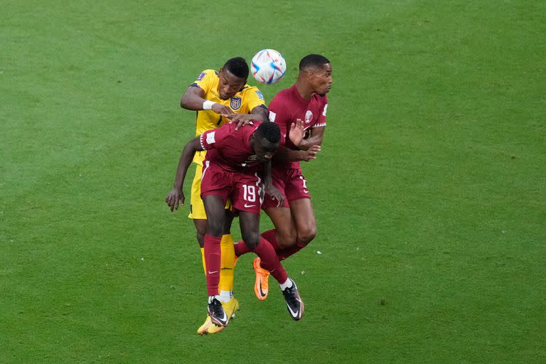 Qatar perdió 2 a 0 ante Ecuador en la primera fecha de la Copa del Mundo 2022, donde es local