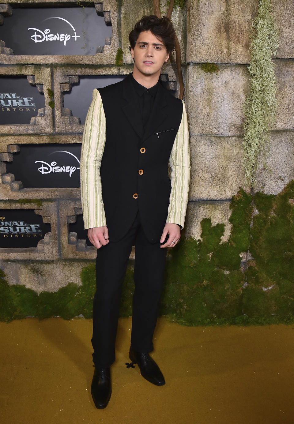 Antonio Cipriano arrives at a red carpet event for "National Treasure: Edge of History," Monday, Dec. 5, 2022, at El Capitan Theatre in Los Angeles. (Photo by Jordan Strauss/Invision/AP)