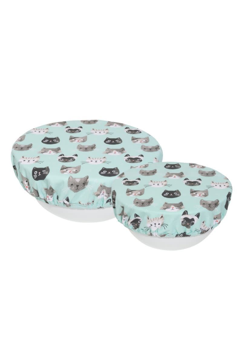 31) Cat Printed Bowl Cover Set