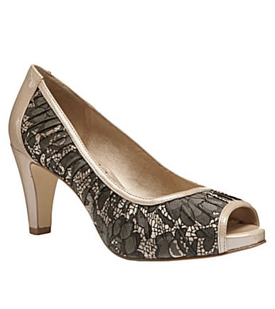 Affordable alternative: Alex Marie Lace Peep-Toe Pumps, $69.99