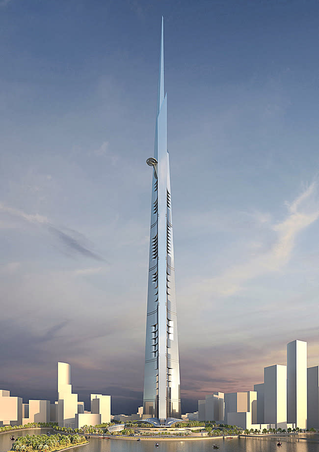 Jeddah's Kingdom Tower, set to become the world’s tallest building, will be completed midway through 2017,   Kingdom Holding's Chairman, Prince Alwaleed Bin Talal said. The 1,000m high skyscraper will be the centerpiece and the first construction phase of Kingdom City Jeddah — a new urban development of more than 5.3 million sq m of land in the north of Jeddah, overlooking the Red Sea and Obhur Creek.