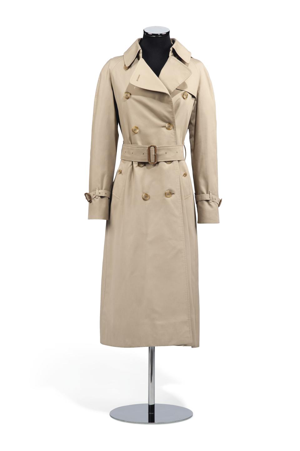 <p><div>Burberry Cotton Trench Coat, 1980s</div> </p><h4>Christie's</h4>