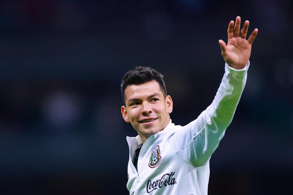 Flying high: Hirving Lozano is part of a Napoli side in sensational form (Getty Images)