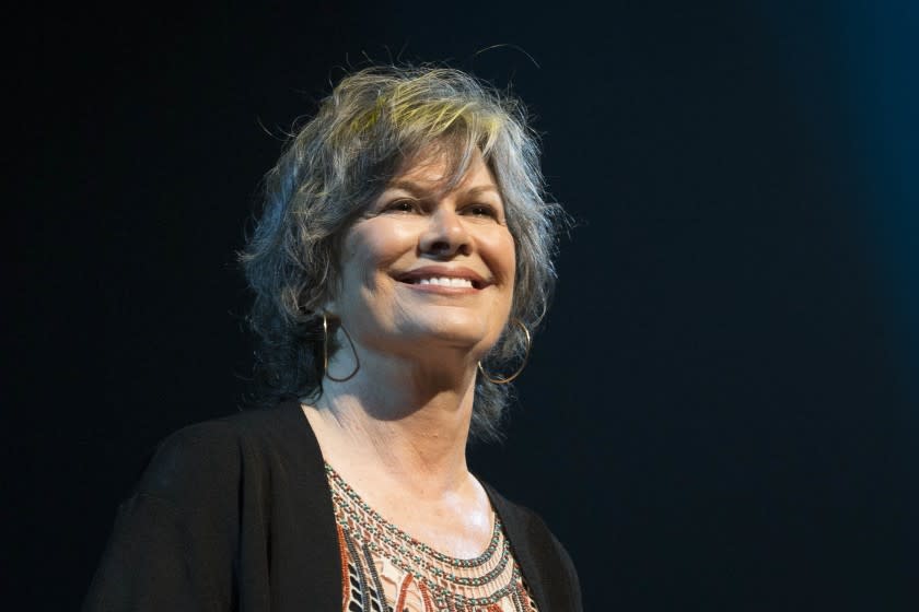 Snger-songwriter K.T. Oslin performs in concert as part of the 9th Annual Texas Heritage Songwriters' Hall of Fame Awards Show at ACL Live on June 22, 2014 in Austin, Texas. (Photo by Suzanne Cordeiro/Corbis via Getty Images)