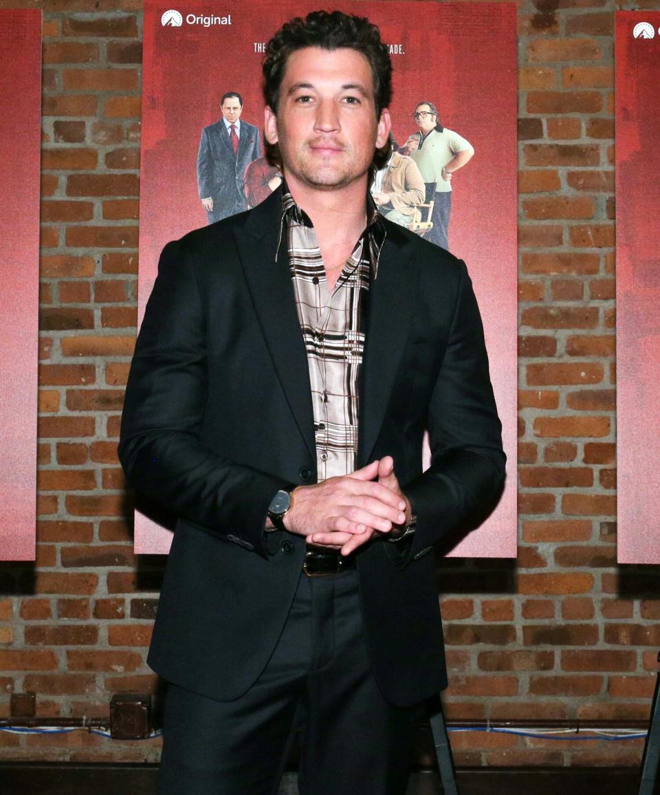 Miles Teller - Paramount+ and The Cinema Society host a special screening of "The Offer"