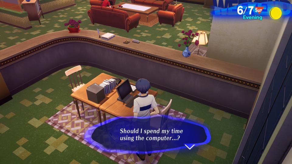 Persona 3 Reload in-game screenshot