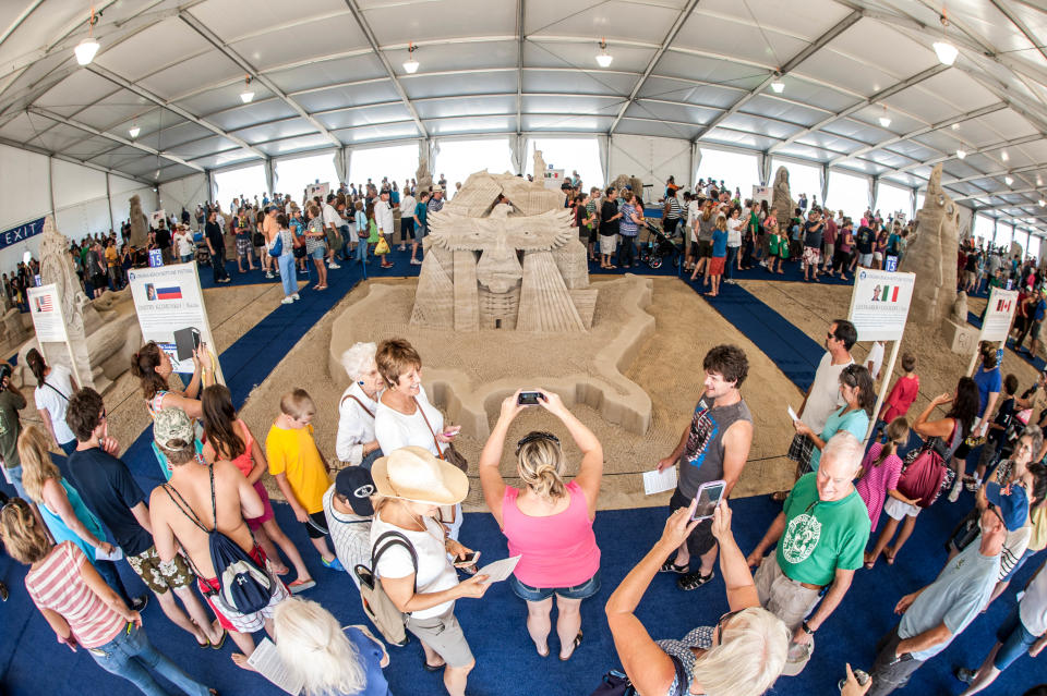 Neptune's Land of Sand in Virginia Beach