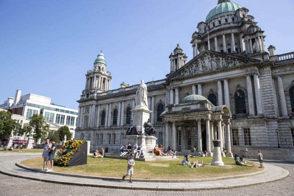 Belfast City Hall in Northern Ireland (Liam McBurney/PA) (PA Wire)