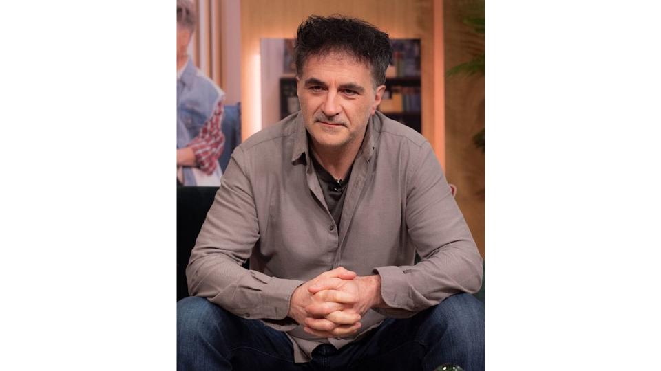 Noel Fitzpatrick wearing a grey shirt on This Morning