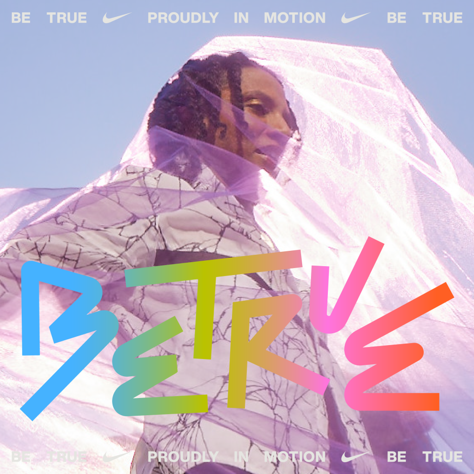 Janaya Future Khan stars in Nike’s “Proudly in Motion” campaign for its Be True collection. - Credit: Courtesy of Nike