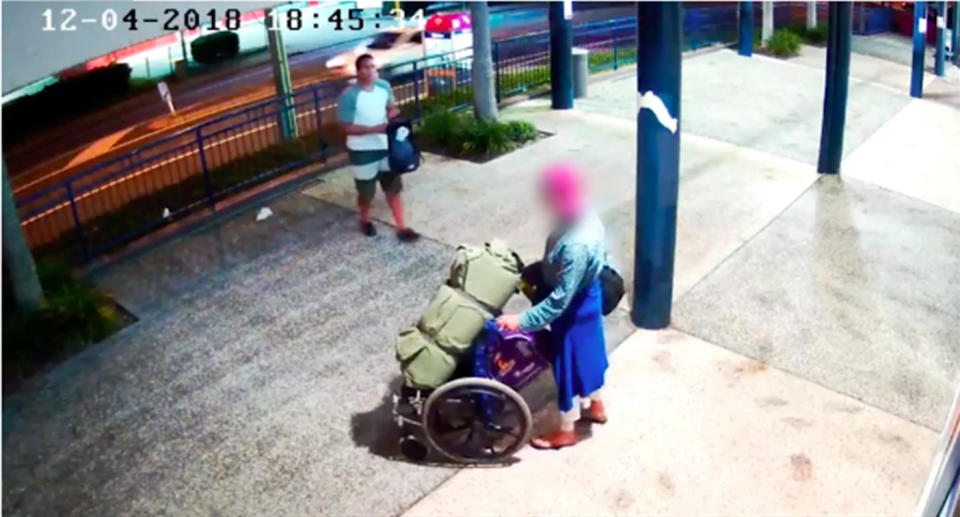 Hunt for man after homeless Goodna Queensland woman was attacked near St Ives shopping centre.