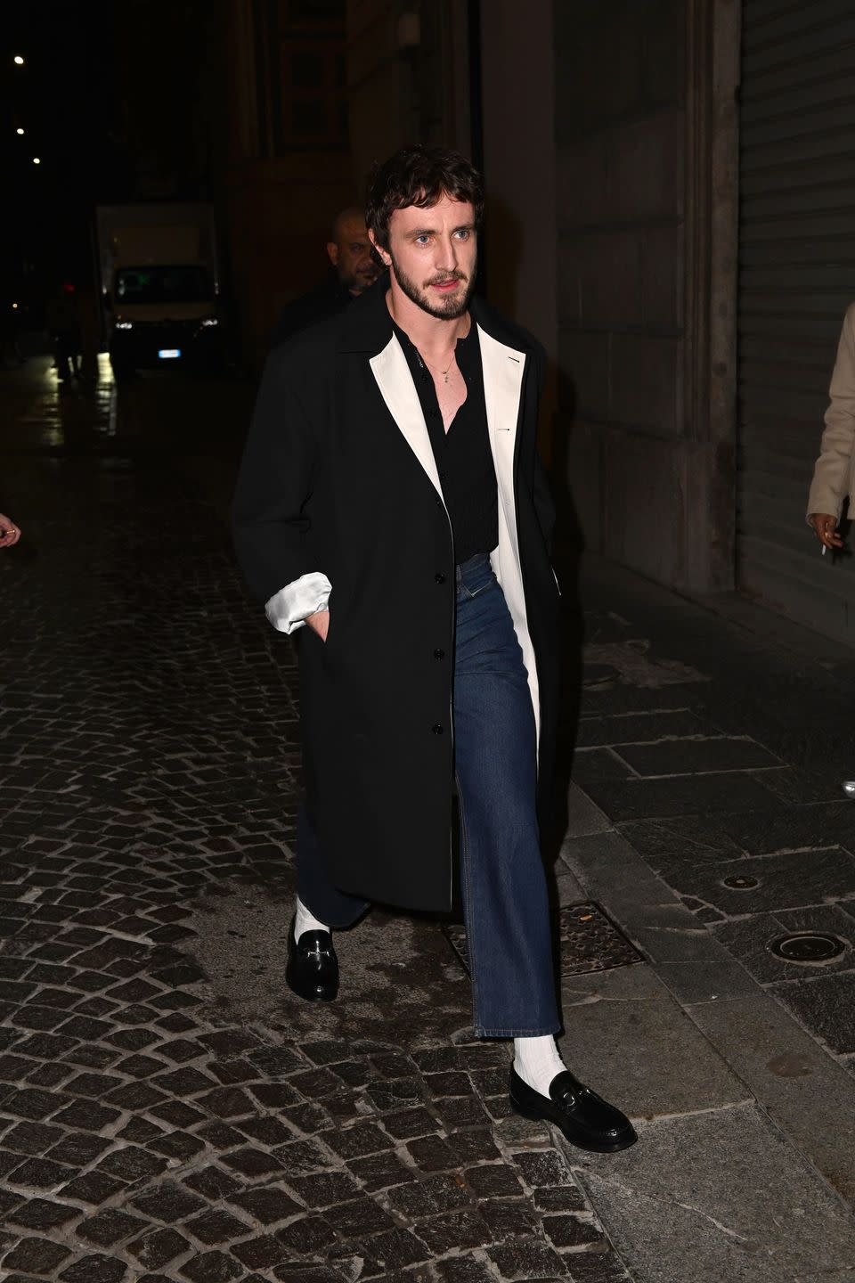 paul mescal wearing the horsebit loafer