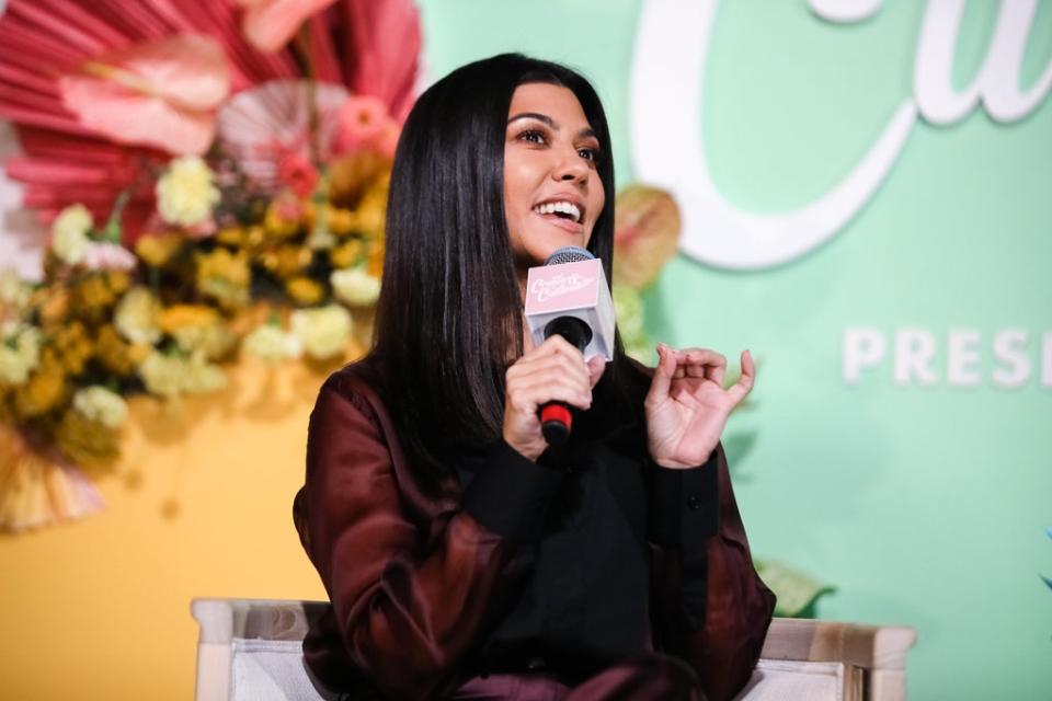 Eldest sister Kourtney is the  founder of Poosh (Getty Images)