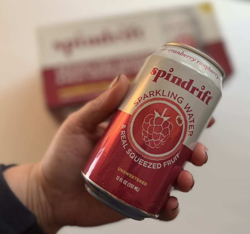 Spindrift seasonal flavor, Cranberry Raspberry<p>Courtesy of Jessica Wrubel</p>