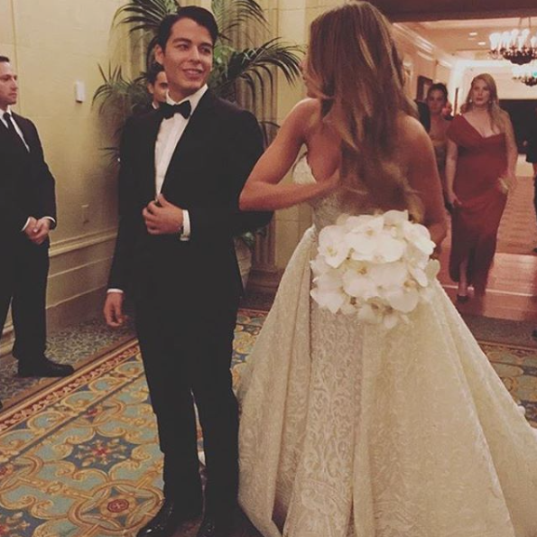 Sofia Vergara's Son Brought Taylor Swift to the #Jofia Wedding