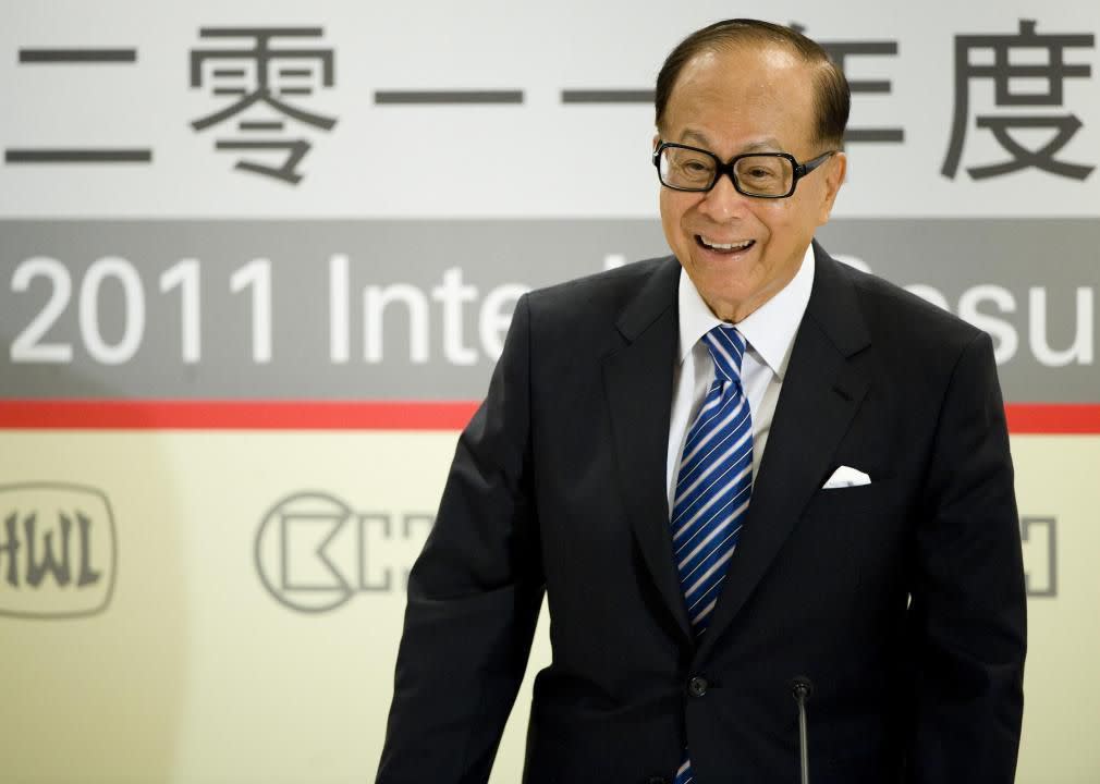 42. Li Ka-shing | Net worth: $33.6 billion - Source of wealth: diversified - Age: 92 - Country/territory: Hong Kong | Li Ka-Shing left mainland China with his family as a child and got his start in 1950, opening a plastics business when he was just 21 years old. He went on to build conglomerates CK Hutchison Holdings Ltd. and CK Asset Holdings Ltd. About a third of his wealth consists of his investment in Zoom Video Communications, first purchased in 2013. The video conferencing app's value soared as employees around the world began working from home during the 2020 coronavirus pandemic. Among private philanthropies run by wealthy individuals, his Li Ka-Shing Foundation is second only to the Bill & Melinda Gates Foundation. (VCG/Getty Images)
