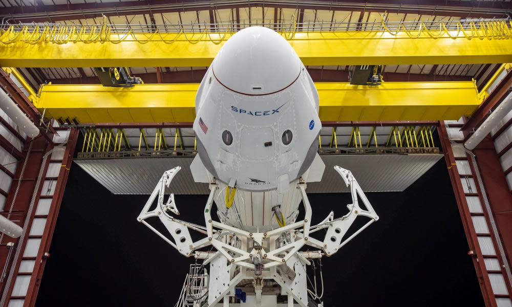 <span>Photograph: SPACEX/AFP/Getty Images</span>