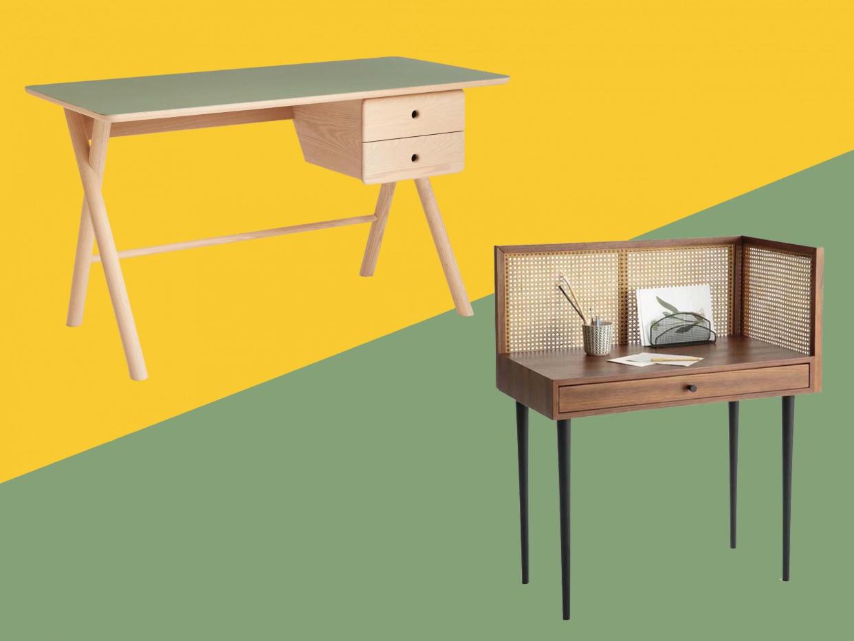 We put our best homeworking desks to the test, looking for top craftsmanship and quality of materials (The Independent/iStock)