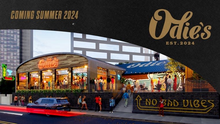 Multiple-time award-winning country act Old Dominion is slated to open Odie's, a new Midtown bar and performance venue, in 2024
