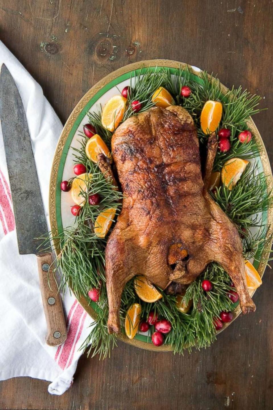 PHOTO: Whole roast duck with Chinese five spice. (Boulder Locavore)