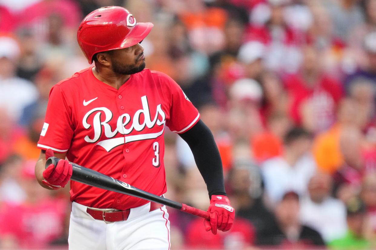 The Reds and Jeimer Candelario were completely shut down by Orioles left-hander John Means, who was making his first start of the season because of injury.