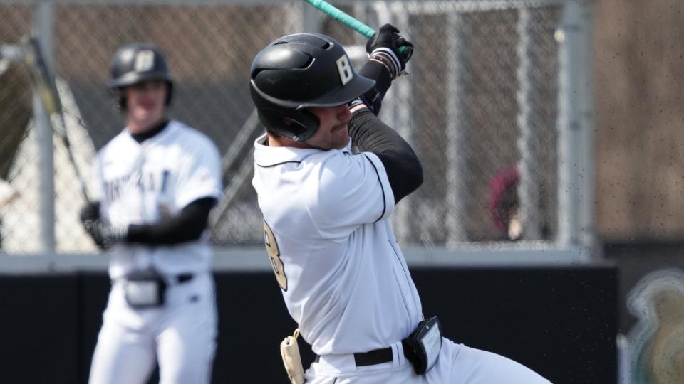 Bryant's Brandyn Durand is second on the team in extra-base hits, was tied for the team lead with 11 stolen bases and was tied for second on the roster with eight home runs.