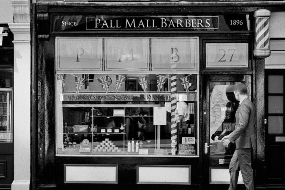 Top-rated: The barber shop has branches across central London. (Dan Davies)