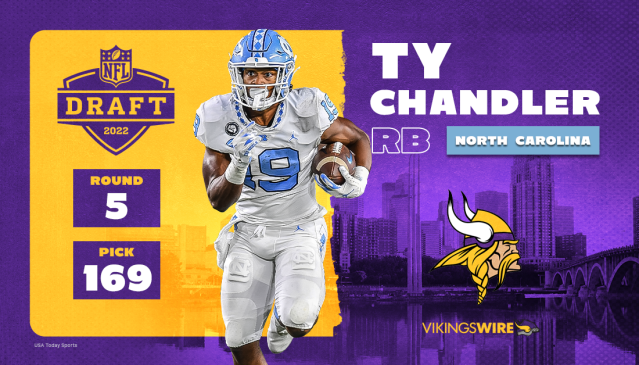 2022 NFL Draft: Minnesota Vikings select RB Ty Chandler