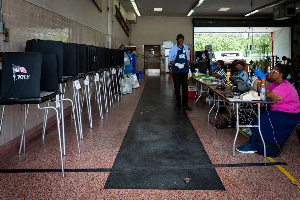 Election workers 