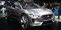 <p>Jaguar's <a rel="nofollow noopener" href="http://www.roadandtrack.com/car-shows/los-angeles-auto-show/news/a31557/the-i-pace-is-jaguars-all-electric-vision-of-the-future/" target="_blank" data-ylk="slk:all-electric answer to the Tesla Model X;elm:context_link;itc:0;sec:content-canvas" class="link ">all-electric answer to the Tesla Model X</a> is unsurprisingly gorgeous and promises to be genuinely great to drive. Equipped with a 90-kWh battery pack, and motors at the front and rear axles, the I-Pace will hit 60 mph in 4 seconds and has a 220-mile range. It's a concept for now, but we'll see it in production by 2018.</p>