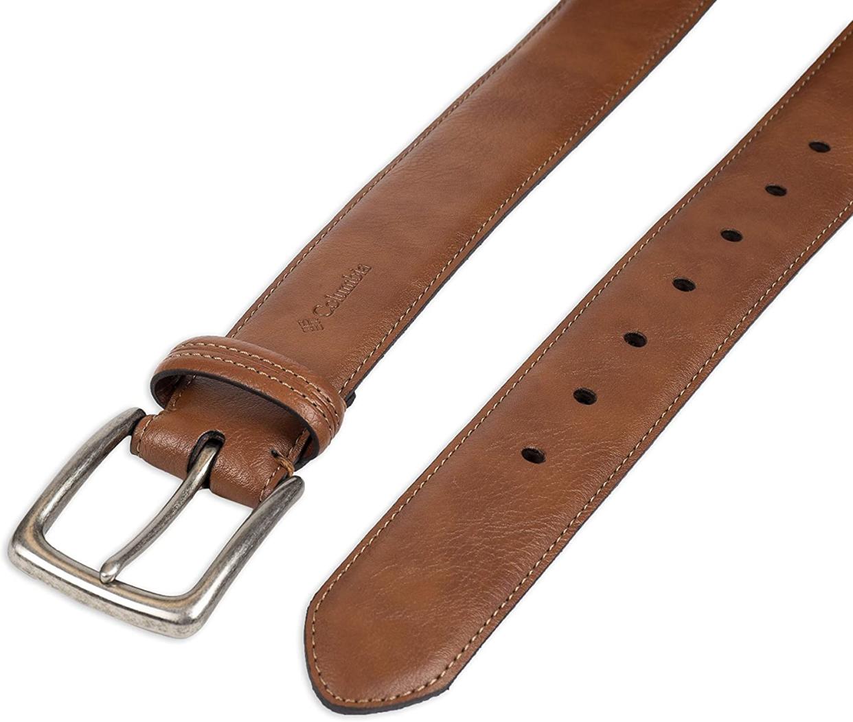 best belts for men, columbia men's leather belt