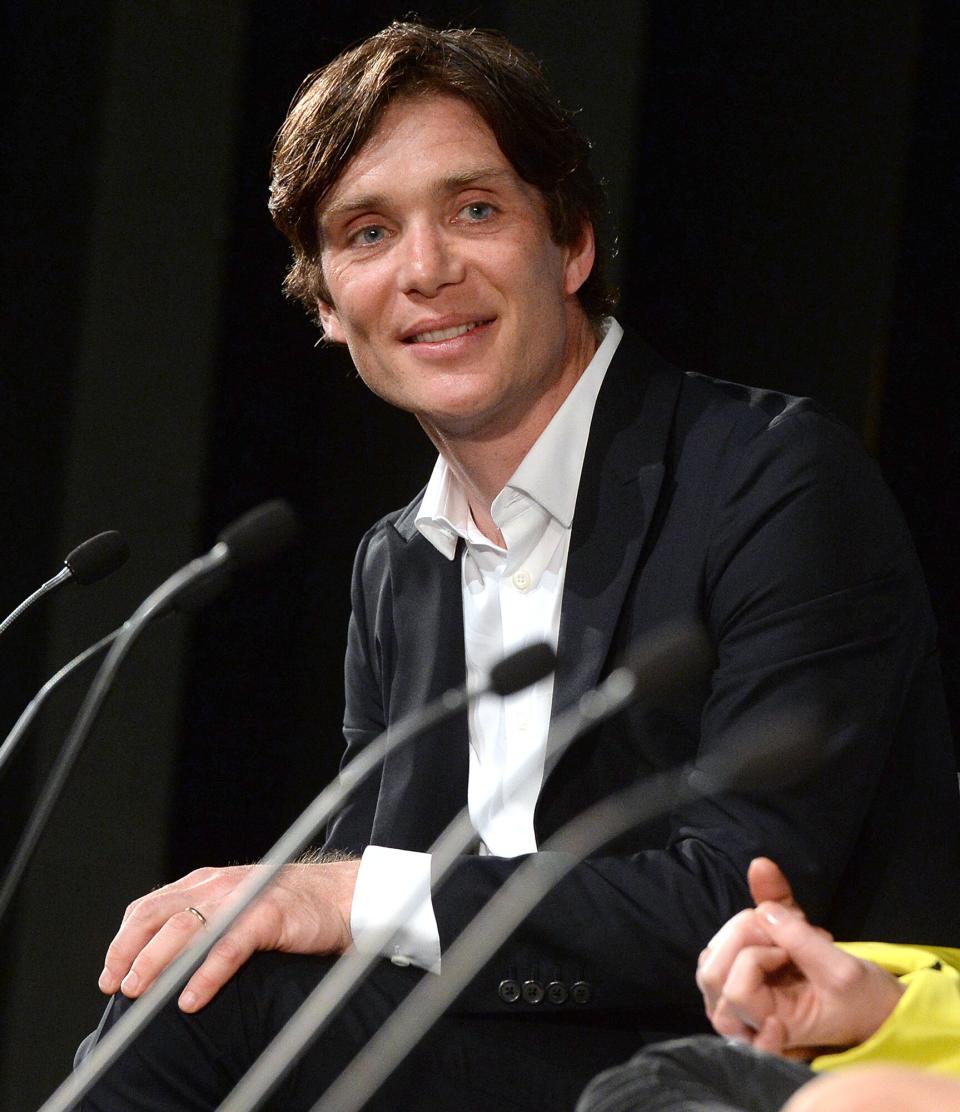 Cillian Murphy during a Q&amp;A at the Premiere of BBC Two's drama "Peaky Blinders" episode one, series three at BFI Southbank on May 3, 2016 in London, England