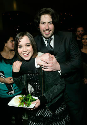 Ellen Page and director Jason Reitman at the Westwood premiere of Fox Searchlight's Juno