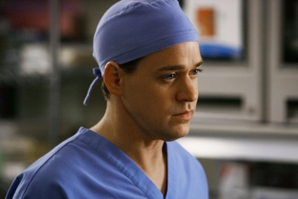 T.R. Knight as George O’Malley<span class="copyright">Scott Garfield—Disney General Entertainment Content/Getty Images</span>