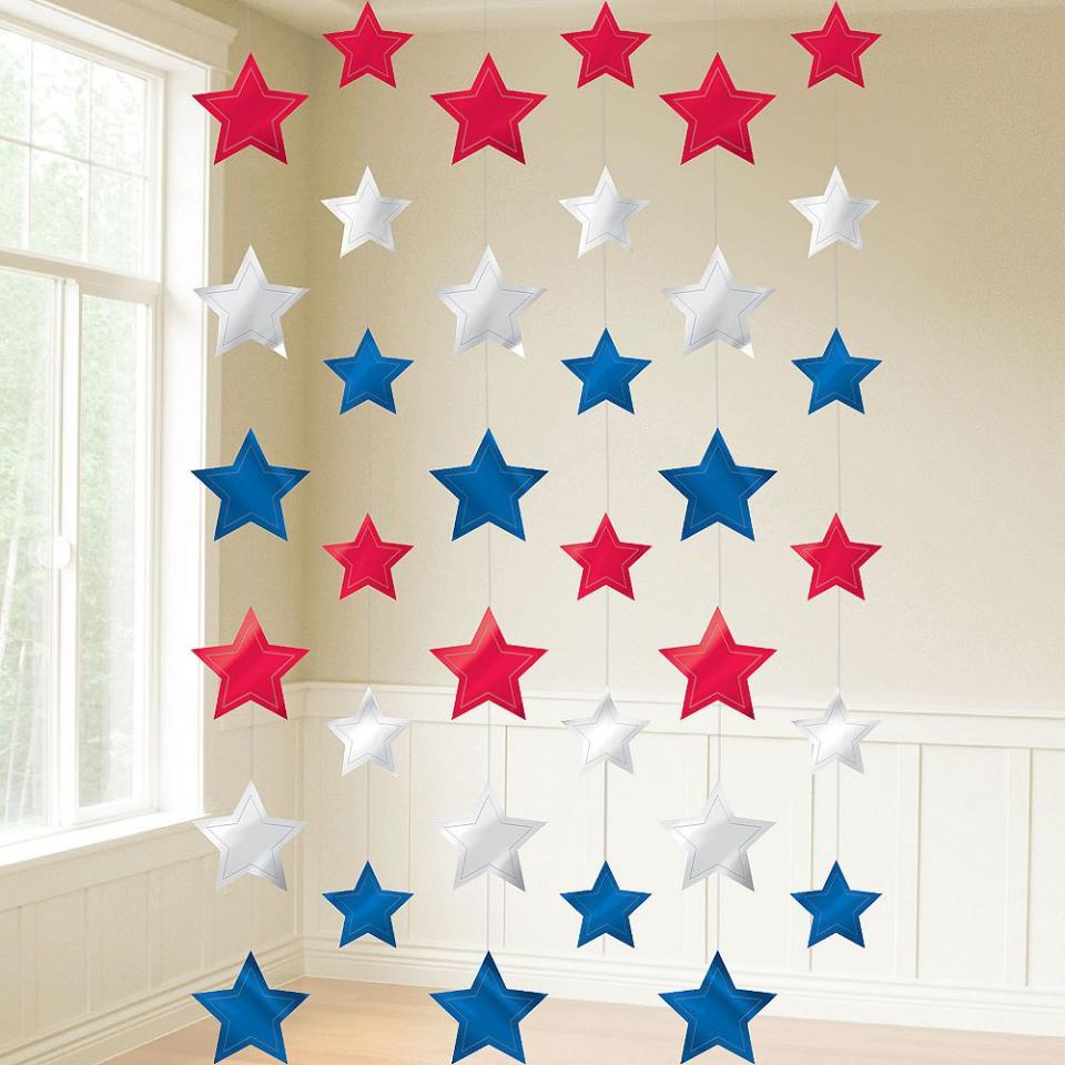 Red, White & Blue Stars