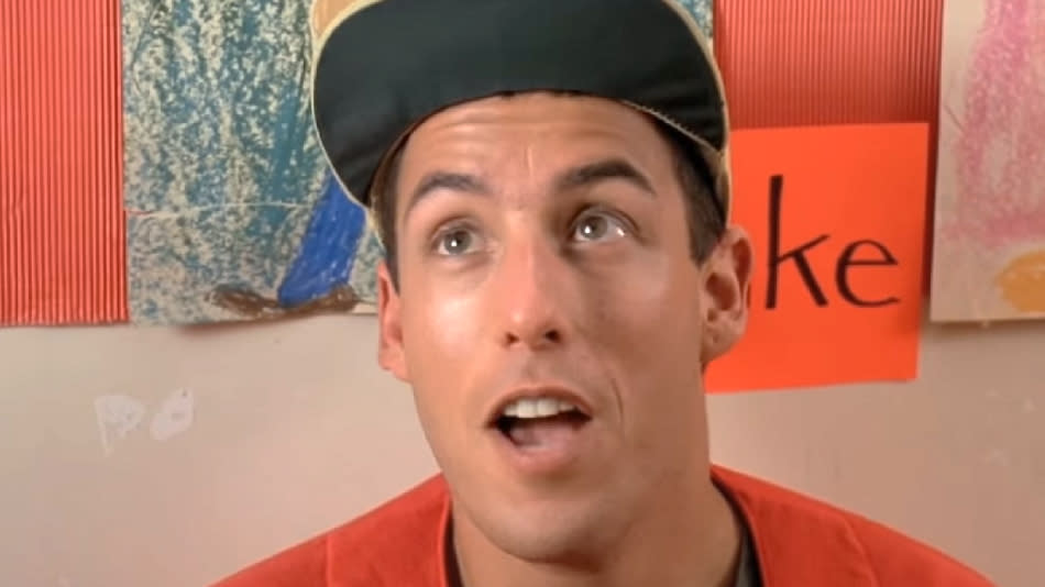 According to Adam Sandler, the dodgeball scene from “Billy Madison” was just as rough as it looked