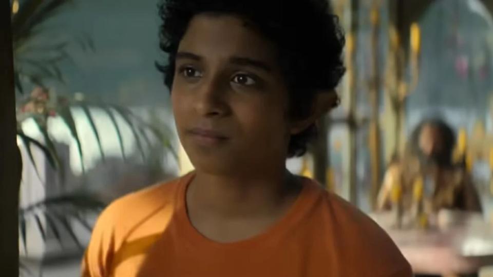 Aryan Simhadri as Grover in Percy Jackson and the Olympians